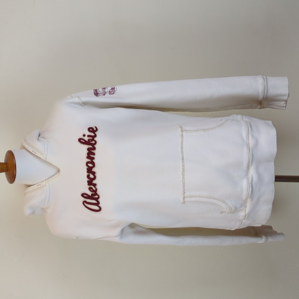 Abercrombie & Fitch Vintage Distressed Hoodie Sweatshirt